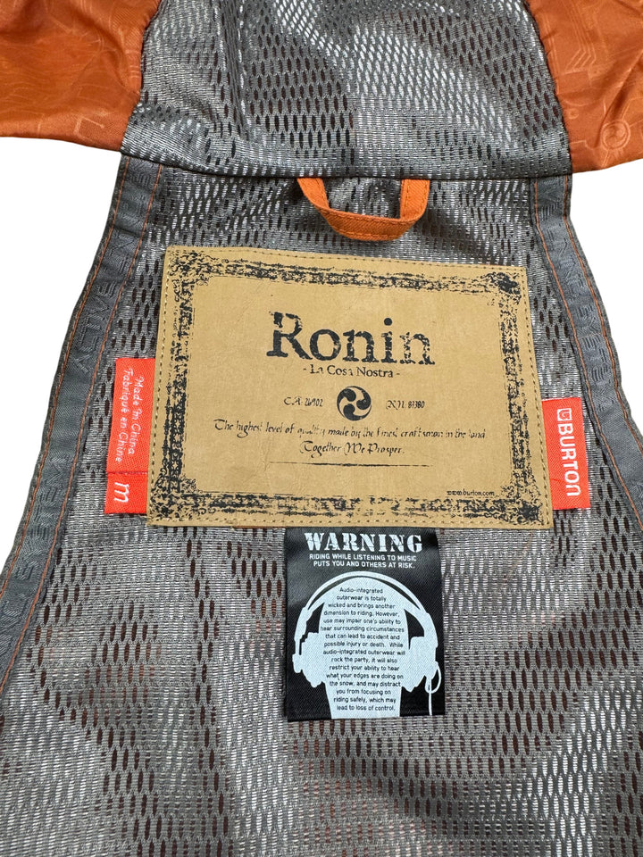 Orange Hooded Outdoor Jacket - L - Think Vintage