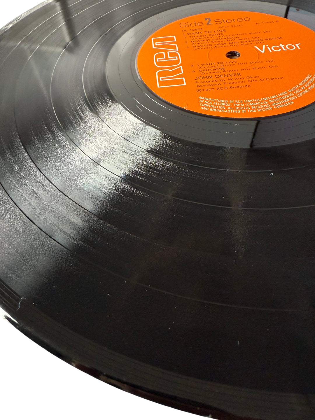 1977 John Denver I Want To Live Album - Think Vintage