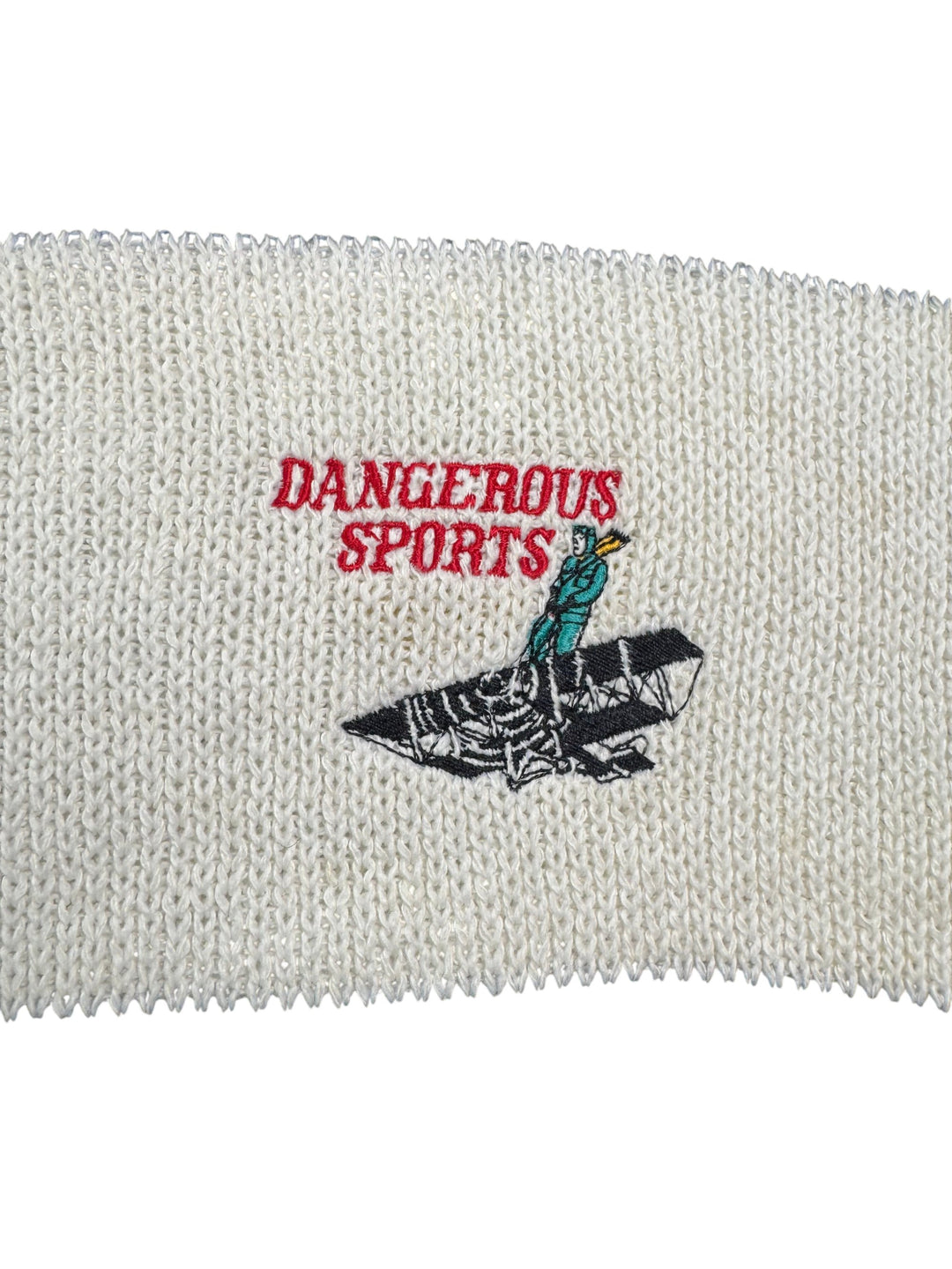 Rich Boy Dangerous Sports Striped Sweater - L - Think Vintage