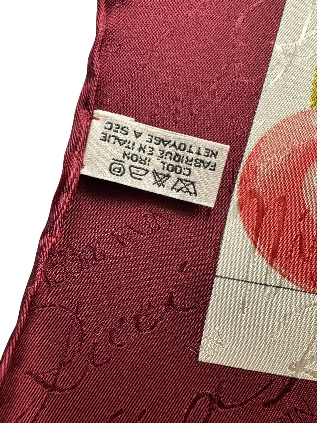 Nina Ricci Floral Patterned Square Scarf - Think Vintage