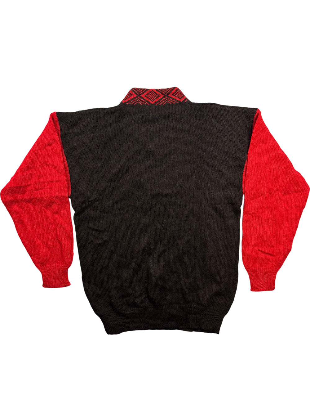 Rich Boy Dangerous Sports Wool Sweater - M - Think Vintage