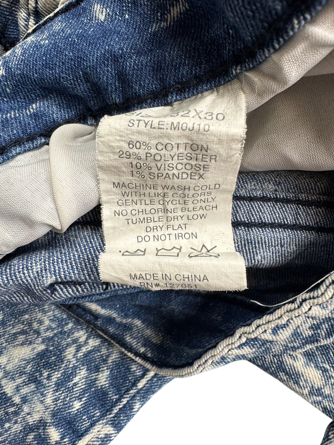 Stone Wash Jeans - W32 L29 - Think Vintage