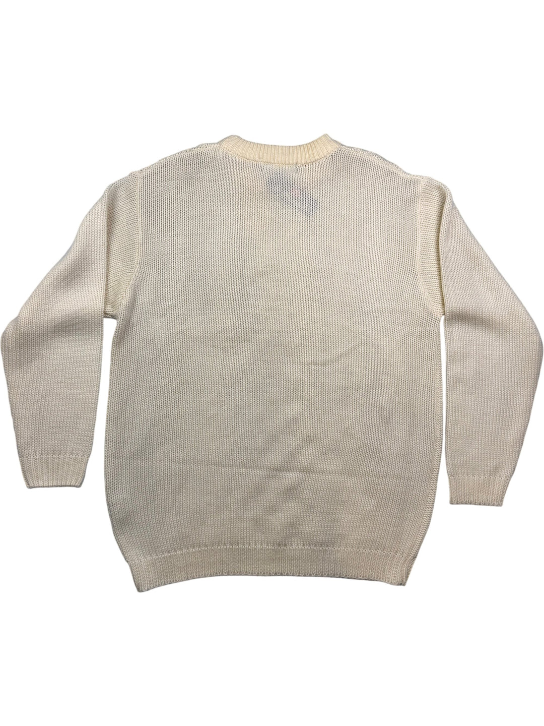 Hunter Scott Aran Natural Sweater - M - Think Vintage