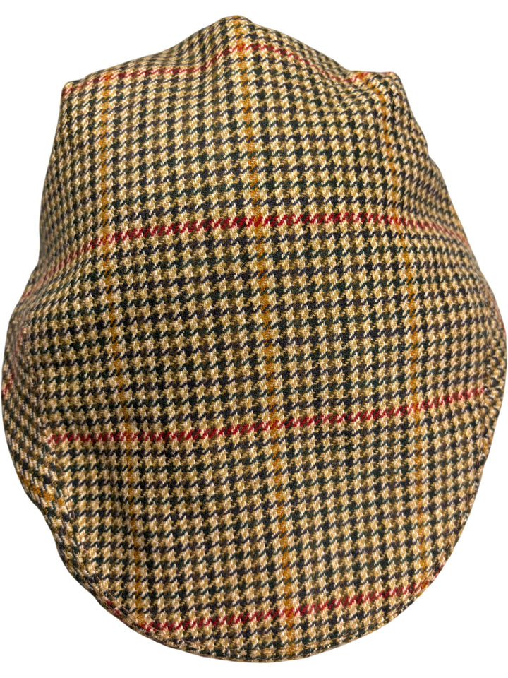 Barbour Check Flat Cap - Think Vintage