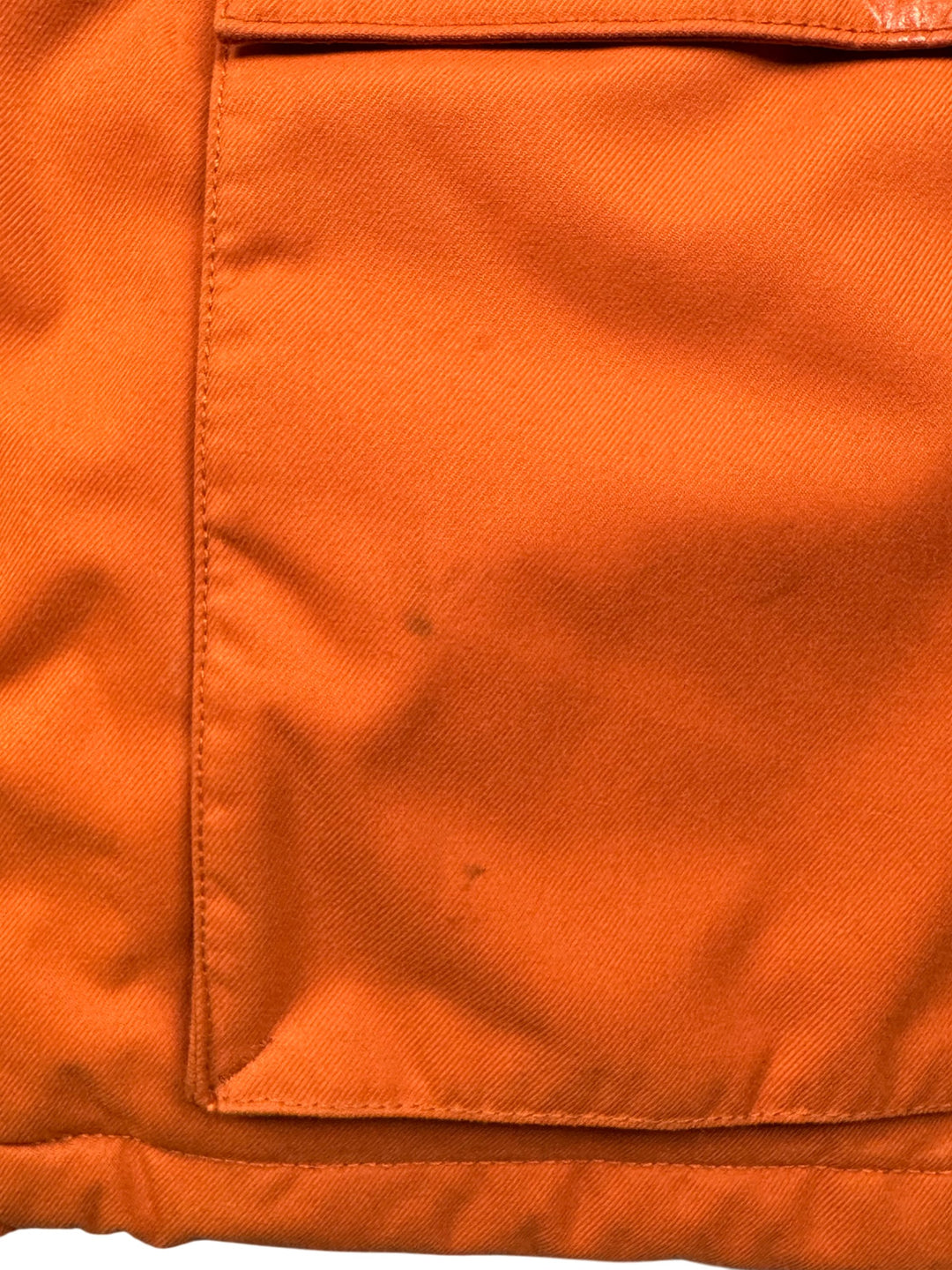 Orange Hooded Outdoor Jacket - L - Think Vintage