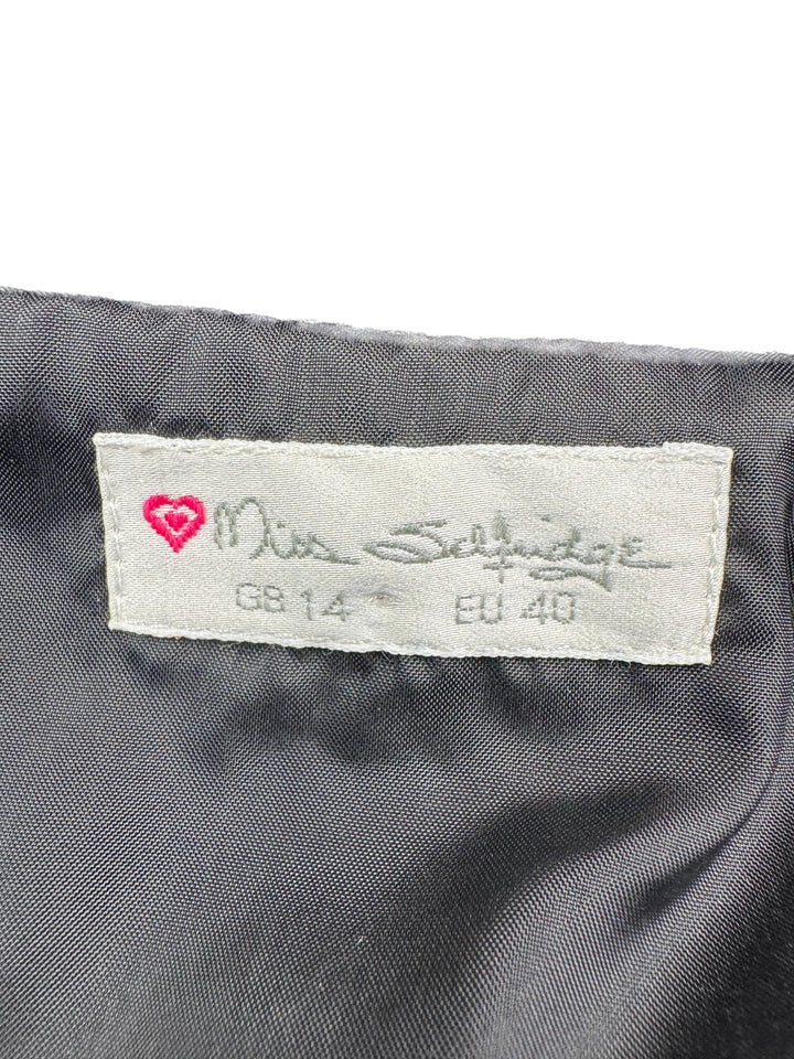 Faux Fur Sleeveless Vest - M - Think Vintage