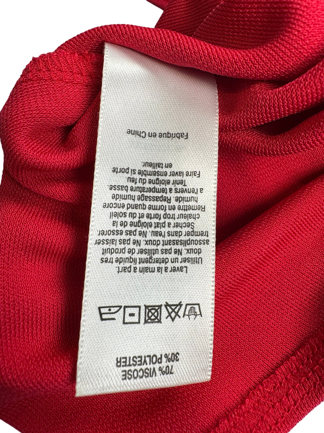 Monsoon Red Sleeveless Dress - XS - Think Vintage