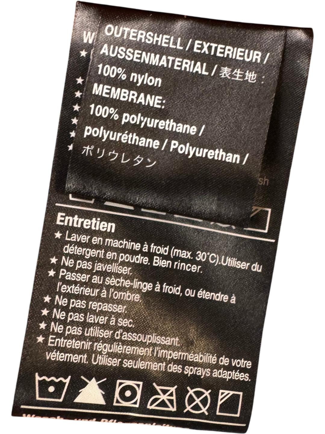 Orange Hooded Outdoor Jacket - L - Think Vintage