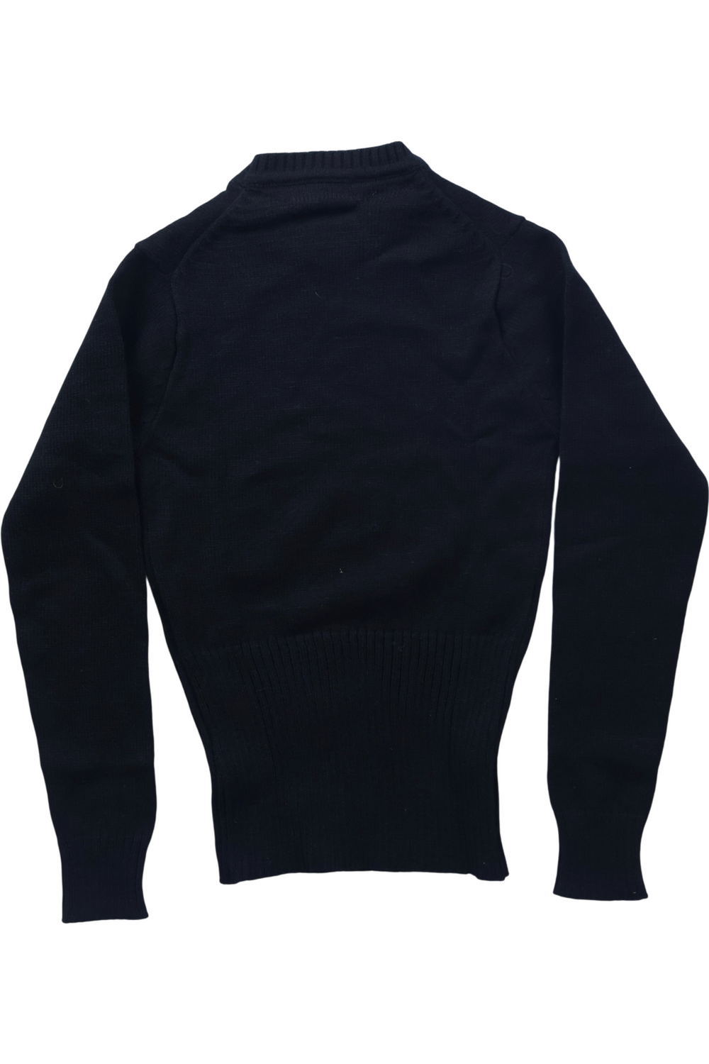 80's Benjamin Knit Jumper with Red Pattern - S - Think Vintage