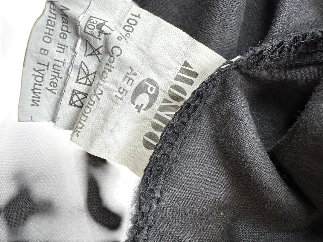 Mondeo Embroidered Short Sleeve Shirt - M - Think Vintage