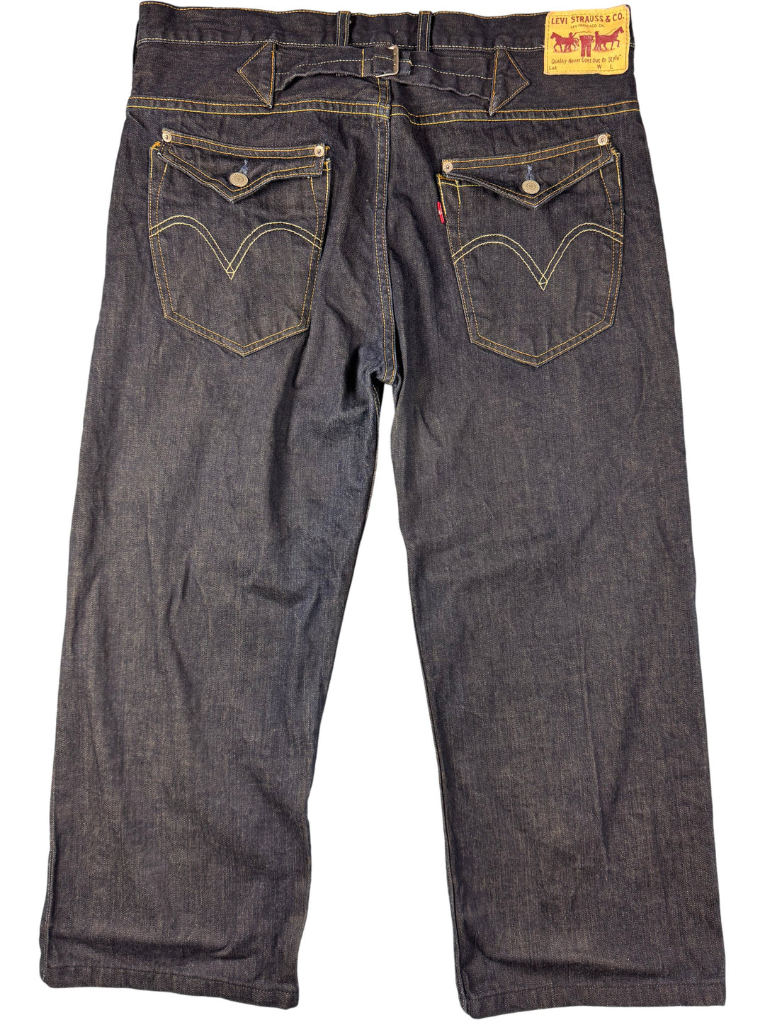 Levi Strauss 503 Loose Denim Jeans - Think Vintage