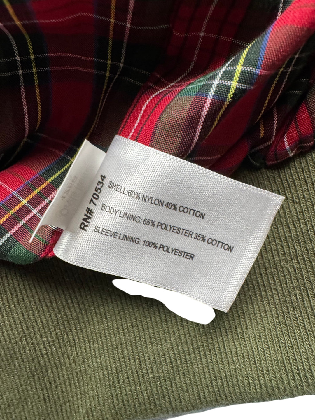 Orvis Green Bomber Jacket - XL - Think Vintage