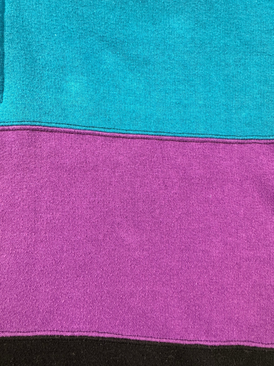 Rodeo Multicolor Half-Zip Sweatshirt - Think Vintage