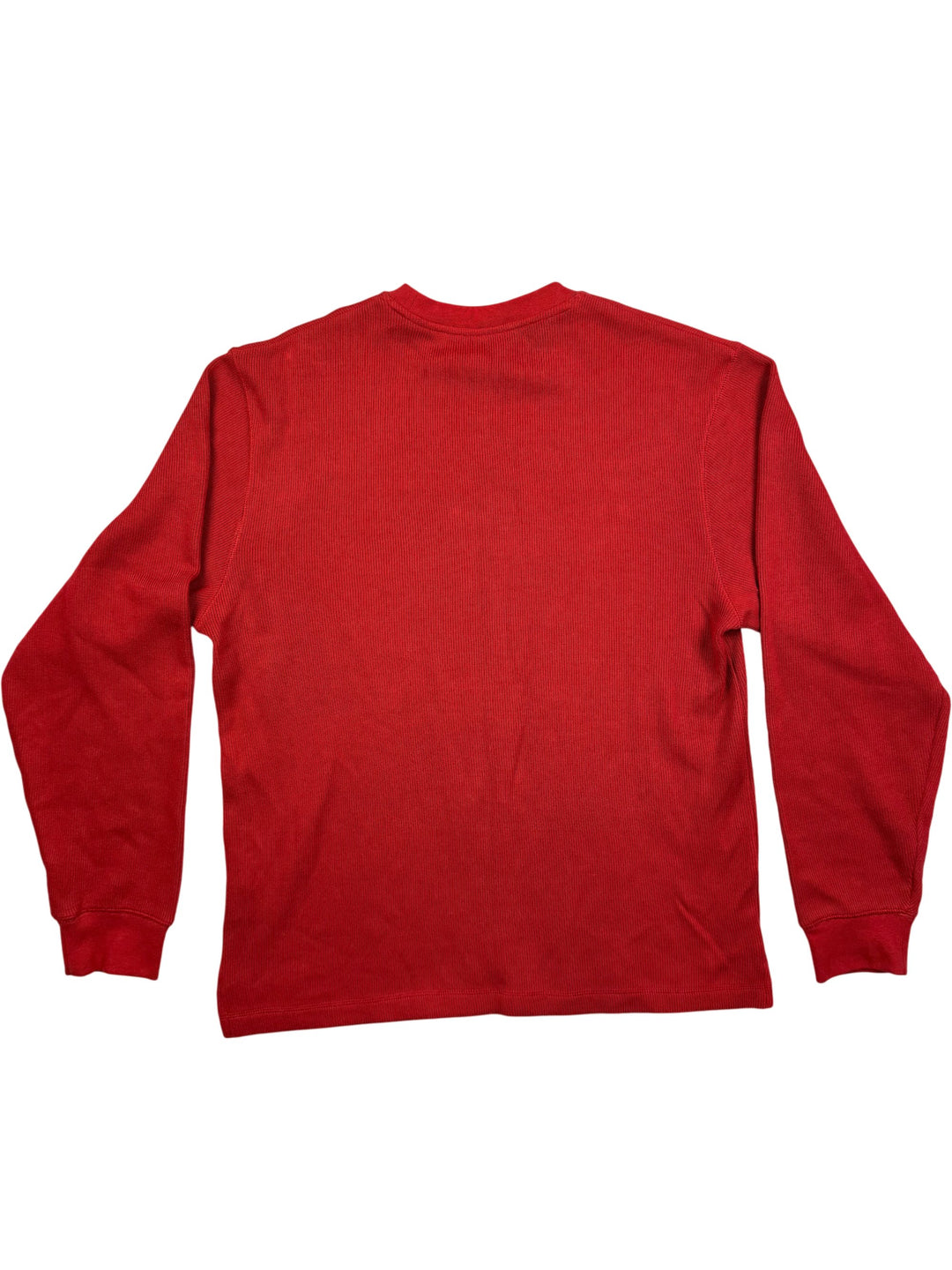 Timberland Red Long Sleeve Cotton Jumper - M - Think Vintage
