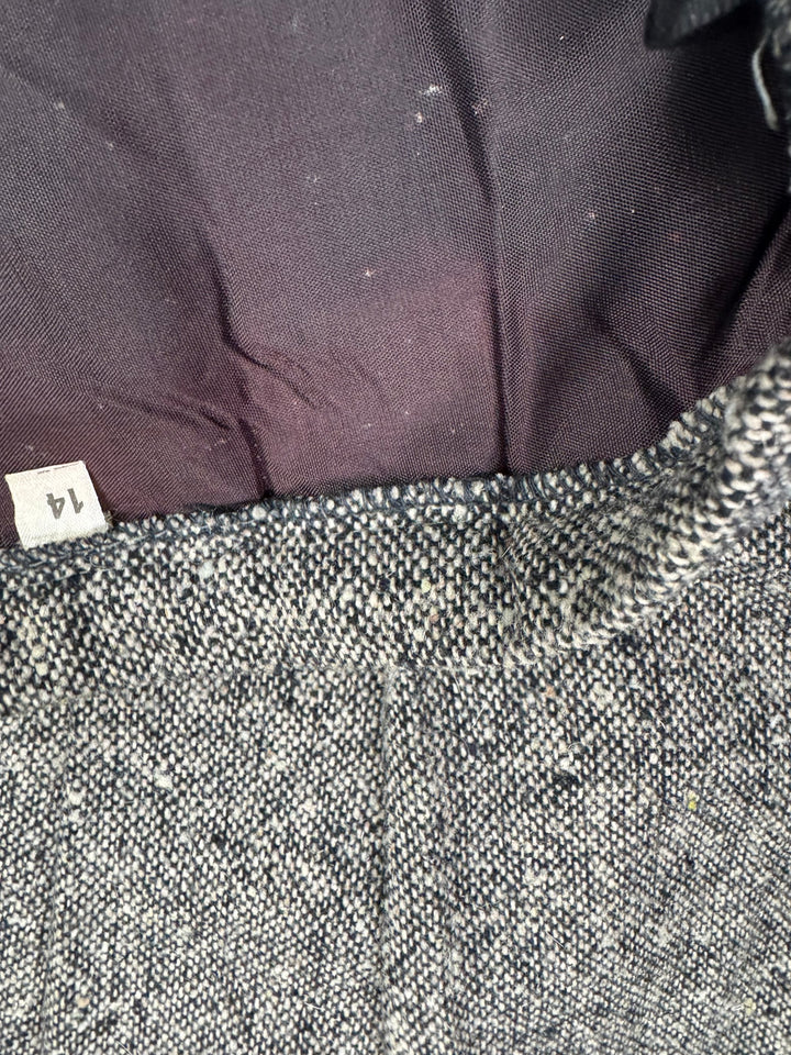Windsmoor Tweed Wool Skirt Suit - S - Think Vintage