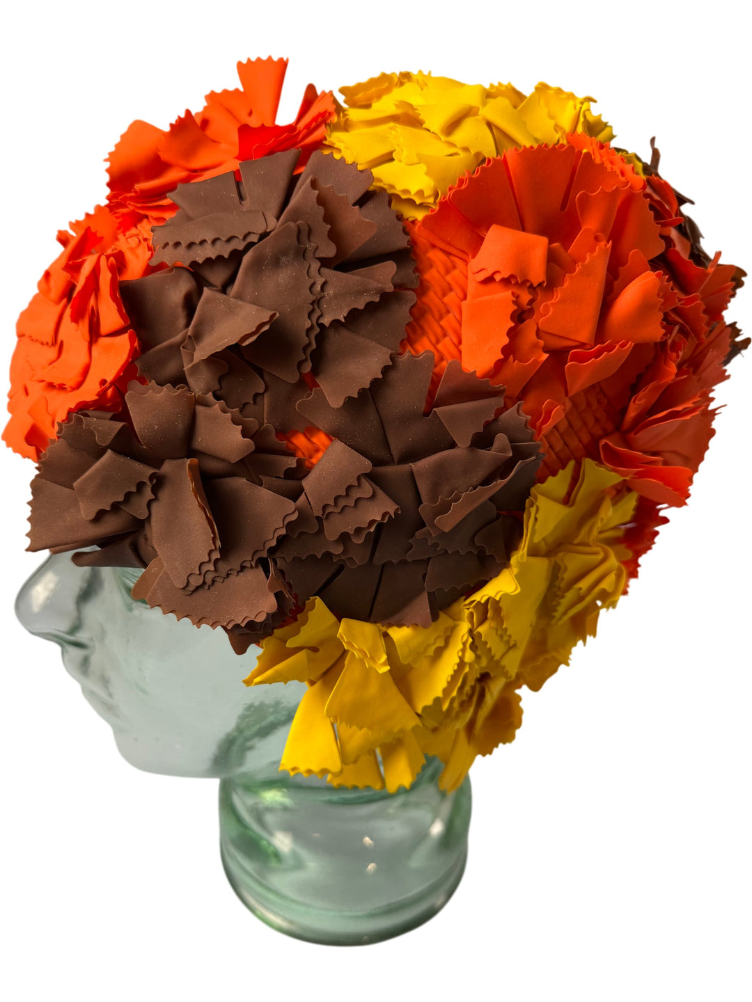 Retro Floral Rubber Swim Cap - Think Vintage