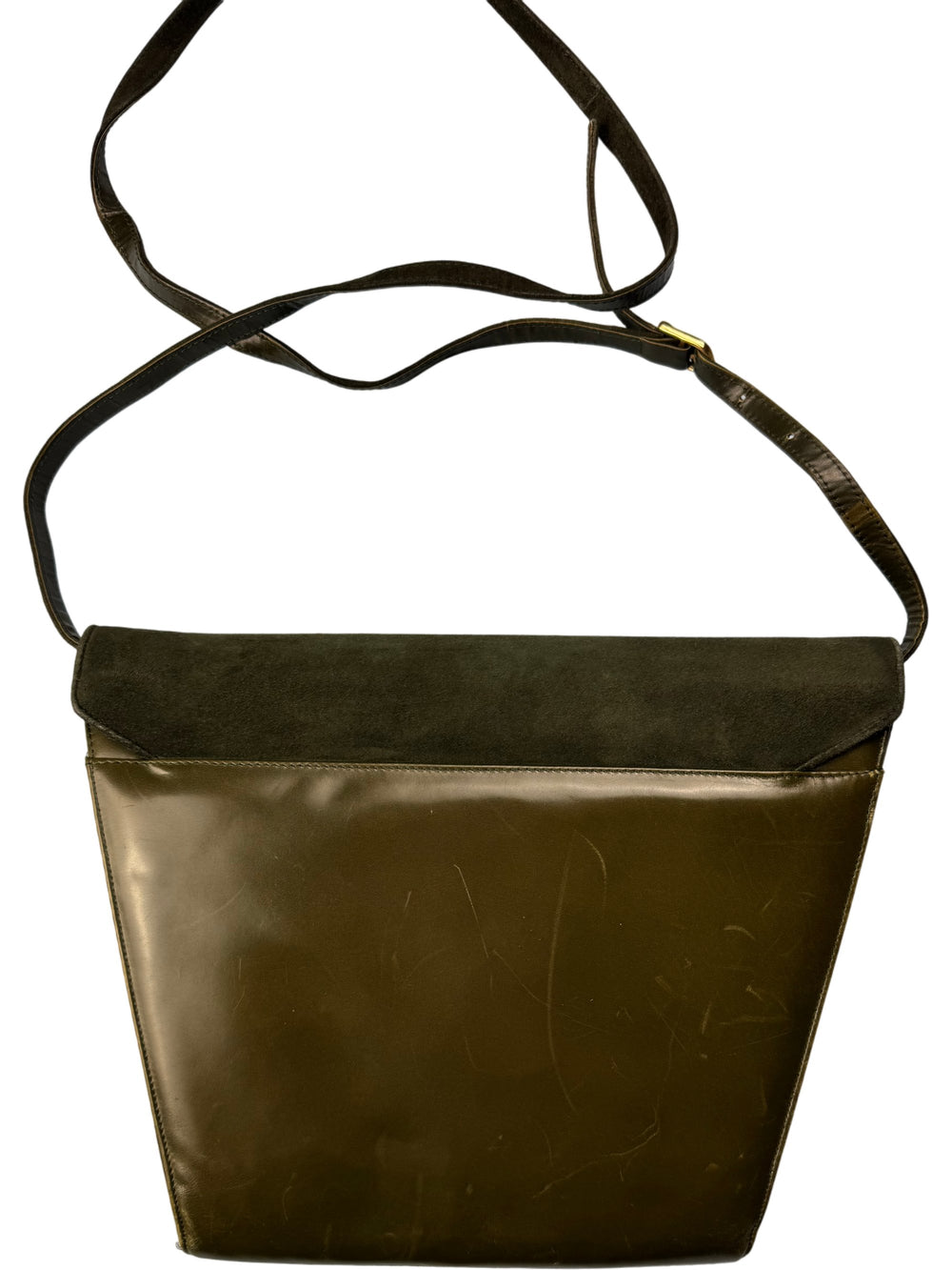 Valbrenta Leather Crossbody Handbag - Think Vintage