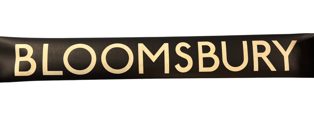 Vintage "Bloomsbury" Bus Destination Roll 'Section' (L) - Think Vintage