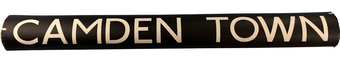 Vintage "Camden Town" Bus Destination Roll 'Section' (L) - Think Vintage