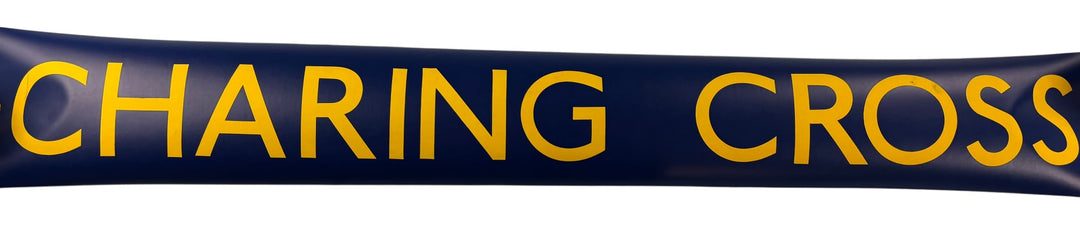 Vintage "Charing Cross" Bus Destination Roll 'Section' (L) - Think Vintage