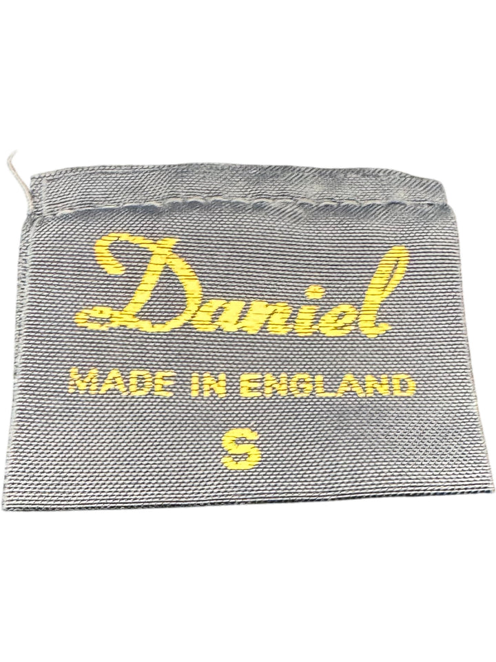 Daniel Black Acrylic V-Neck Sweater - XS - Think Vintage