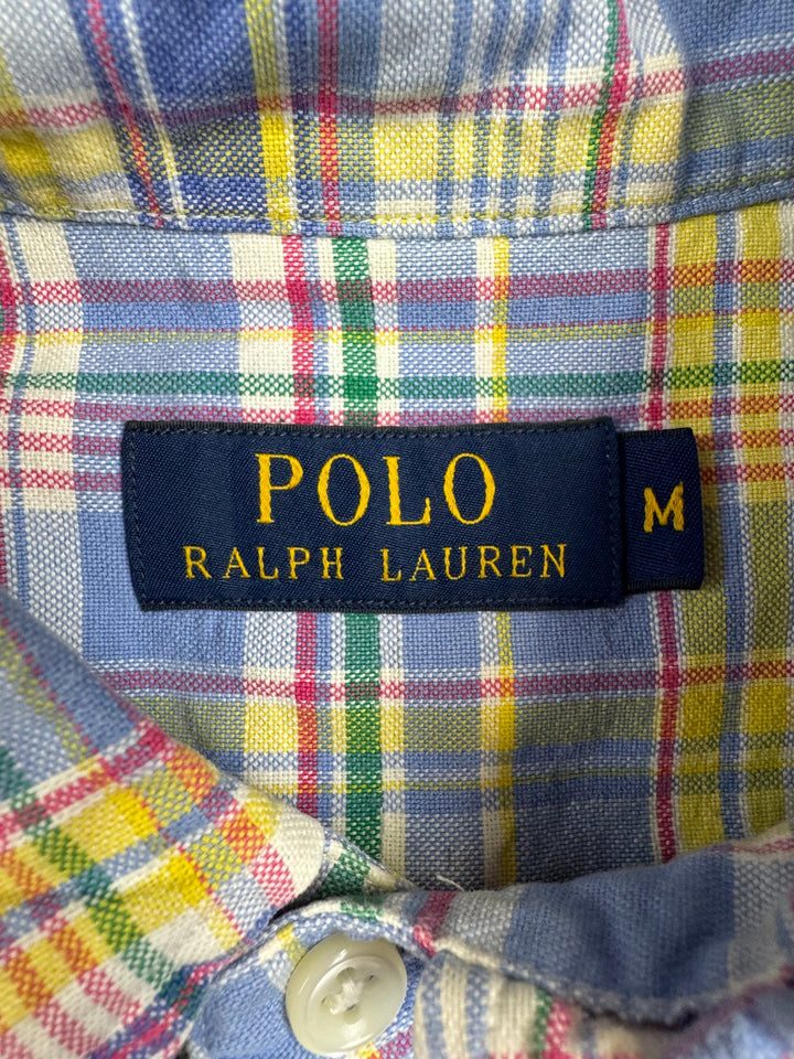 Polo Ralph Lauren Multicolor Plaid Long Sleeved Shirt - L - Think Vintage