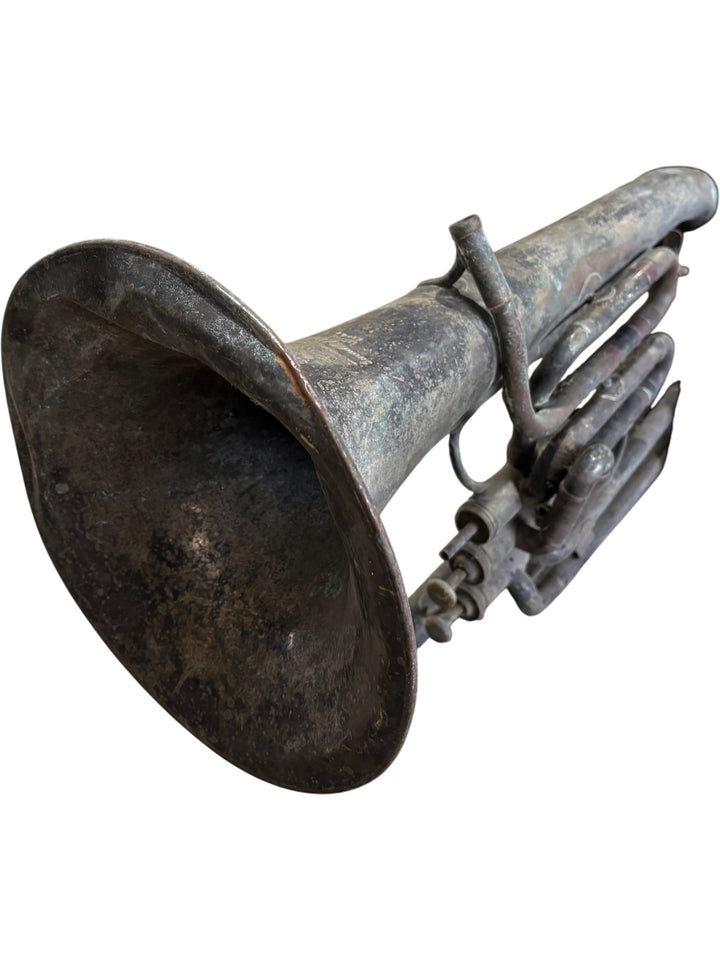 Vintage Brass Tuba London Made - Think Vintage