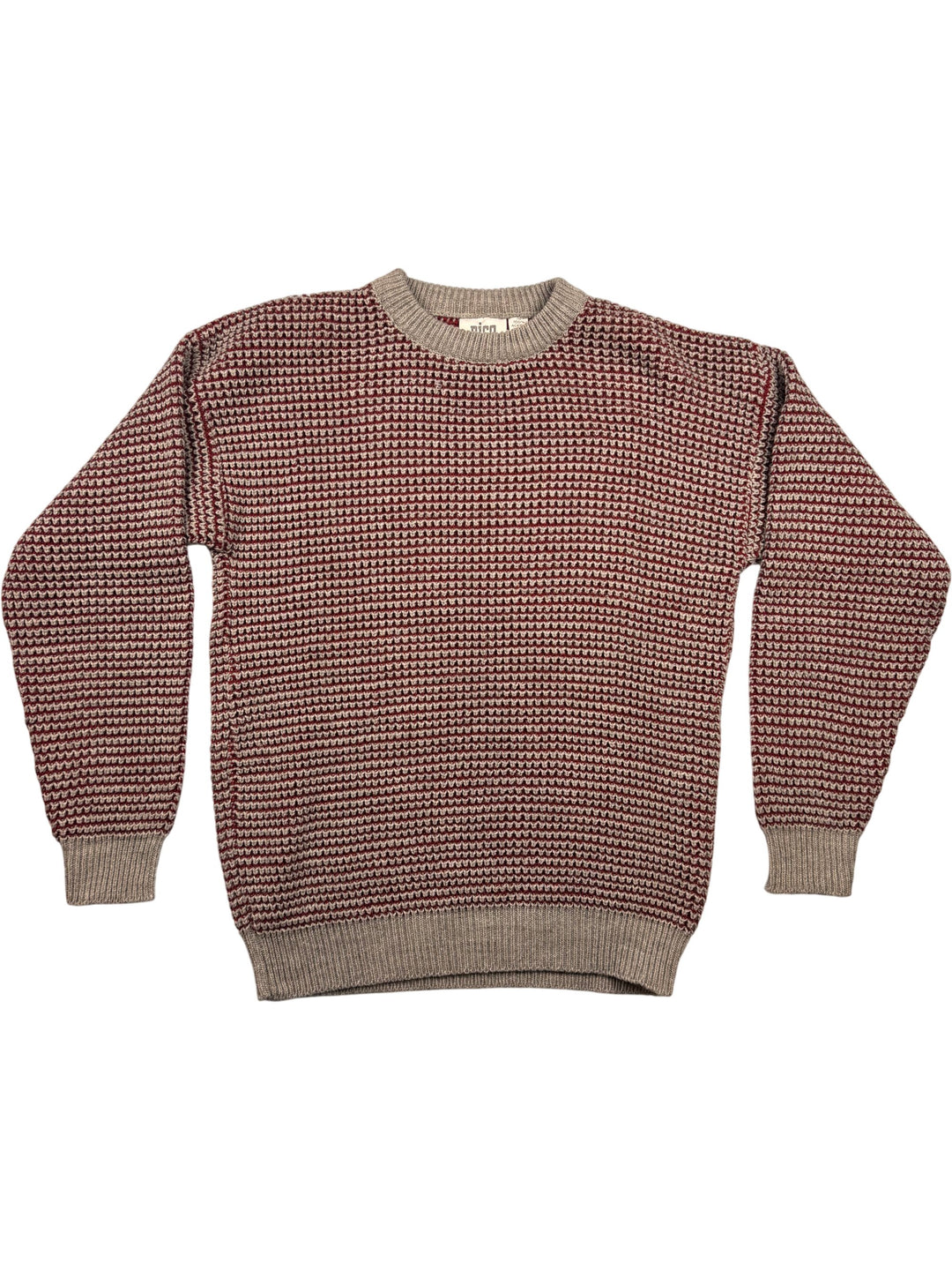 Retro Italian Knit Acrylic Sweater - M - Think Vintage