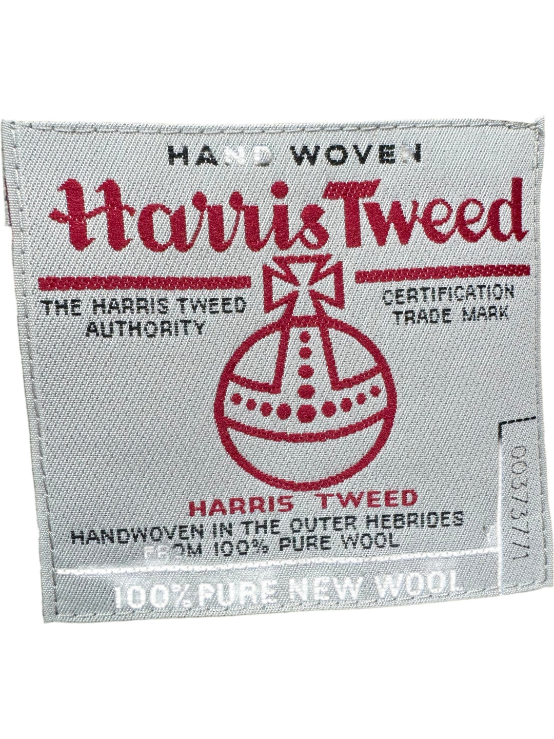 Brook Taverner Harris Tweed Waistcoat - L - Think Vintage