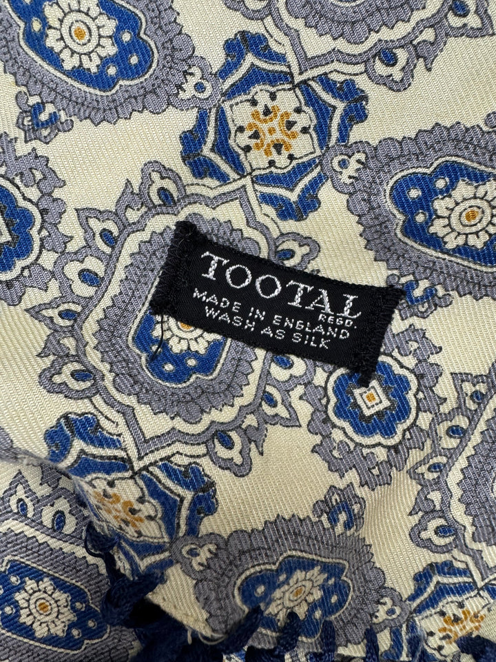 Tootal Made In England Silk Scarf - Think Vintage