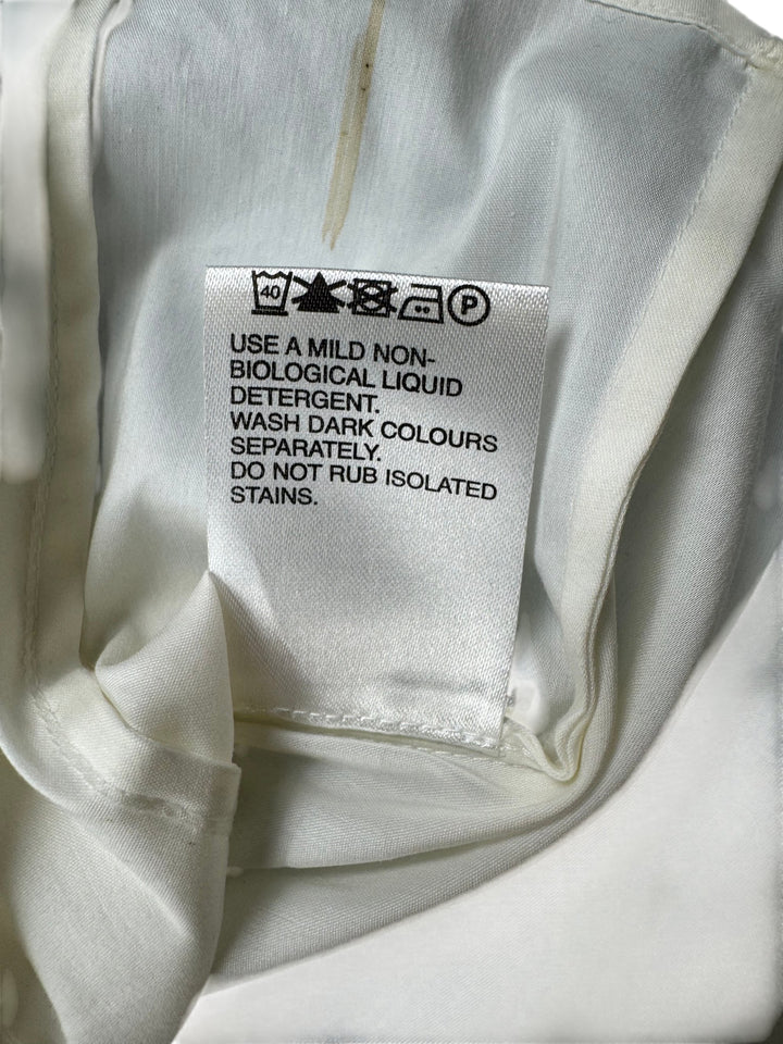 Karen Millen Sleeveless Satin Blouse - S - Think Vintage