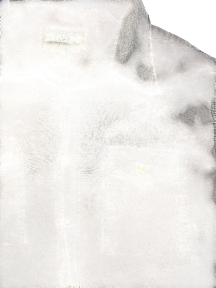 Mondeo Embroidered Short Sleeve Shirt - M - Think Vintage