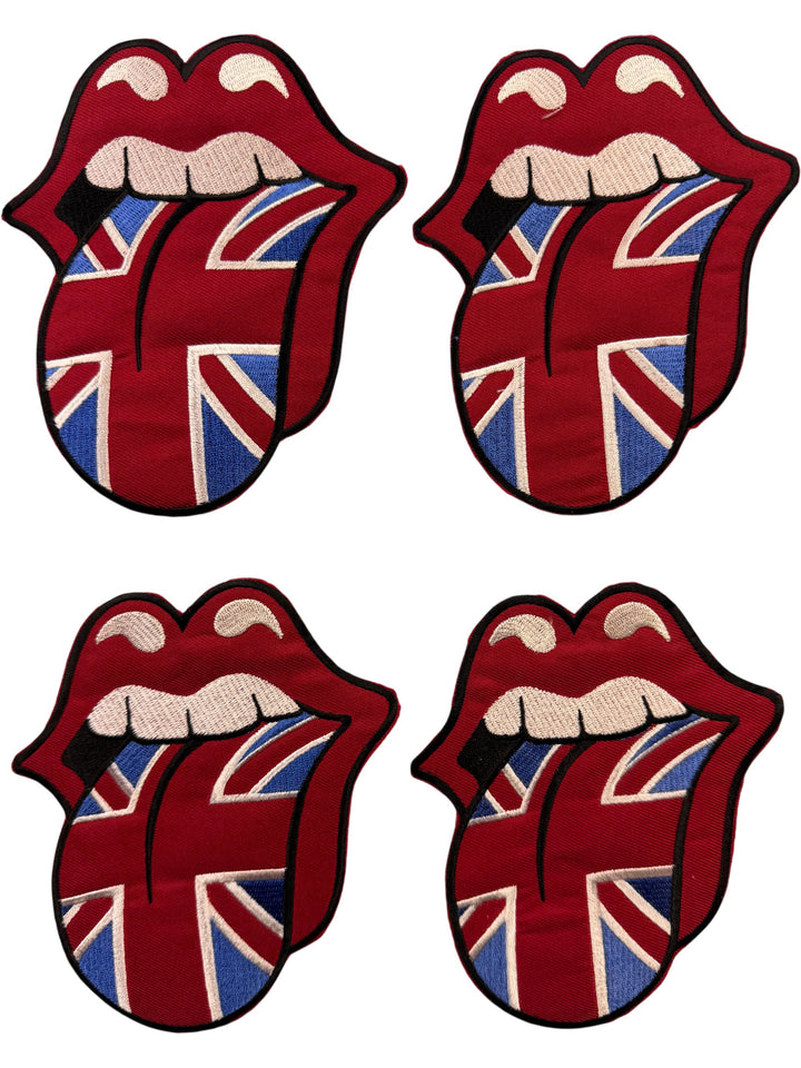 Union Jack Embroidered Logo Patches - Think Vintage