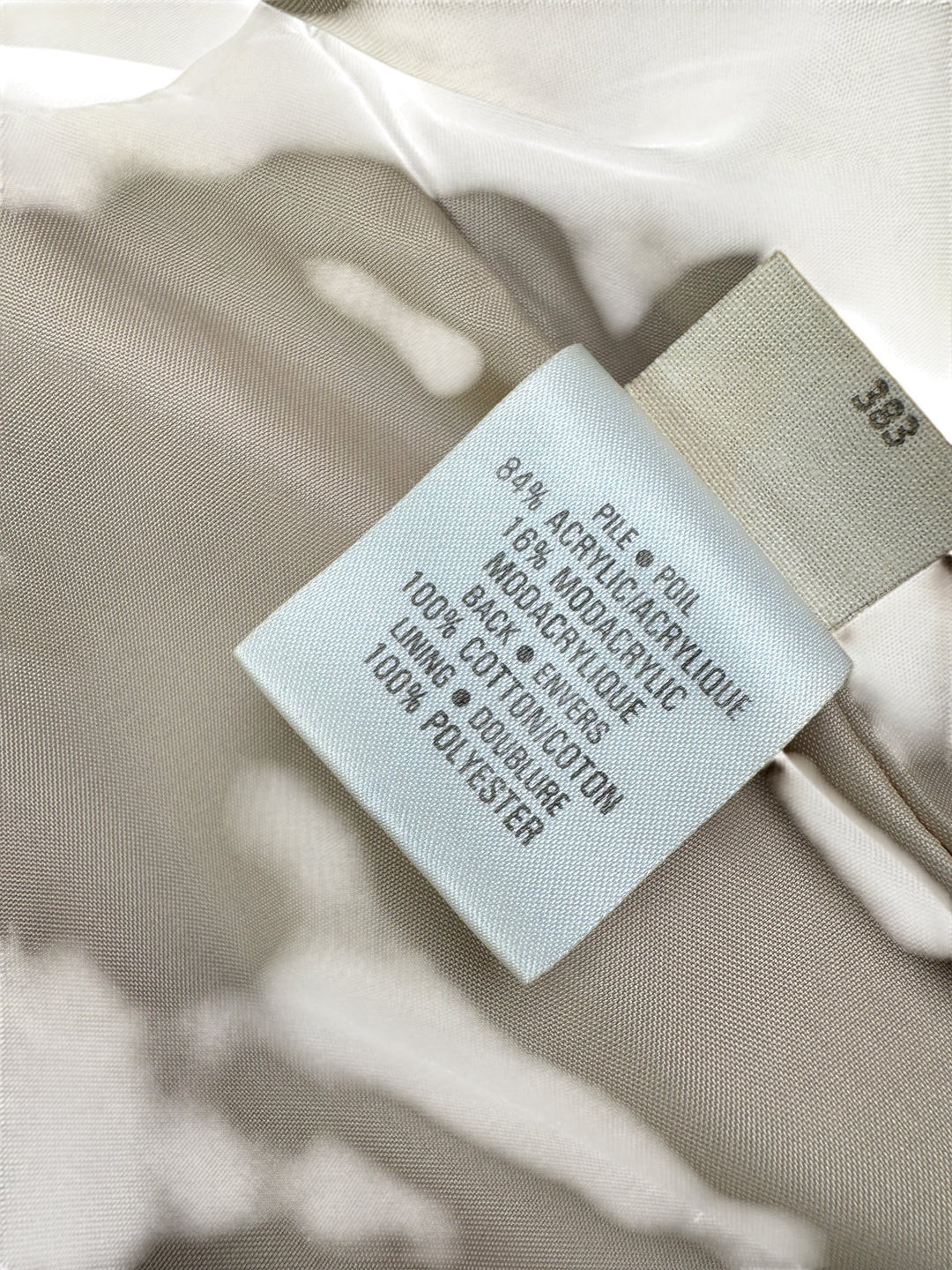 1960s Faux Fur Coat - S - Think Vintage