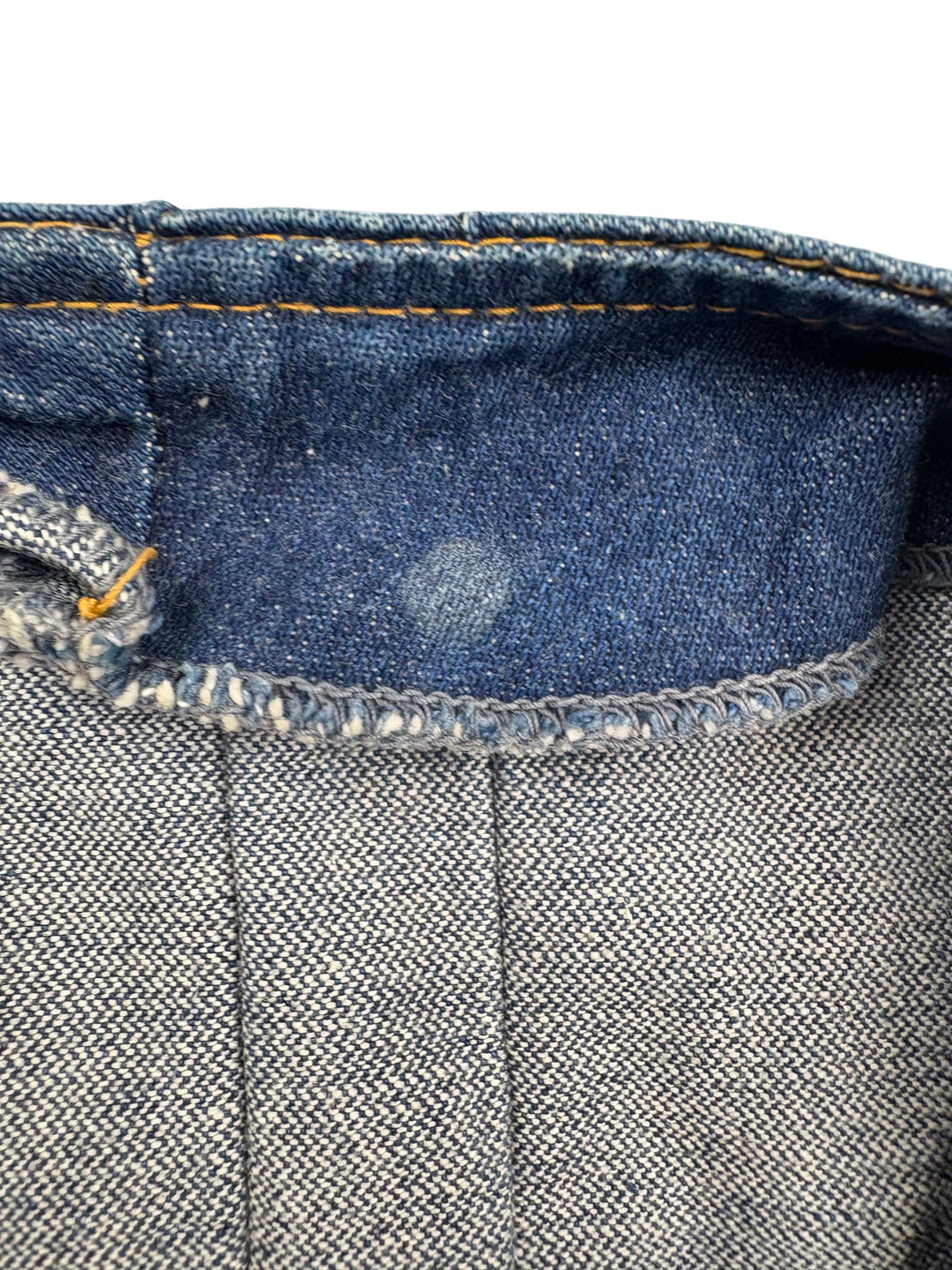 Falmers Denim Waistcoat - S - Think Vintage