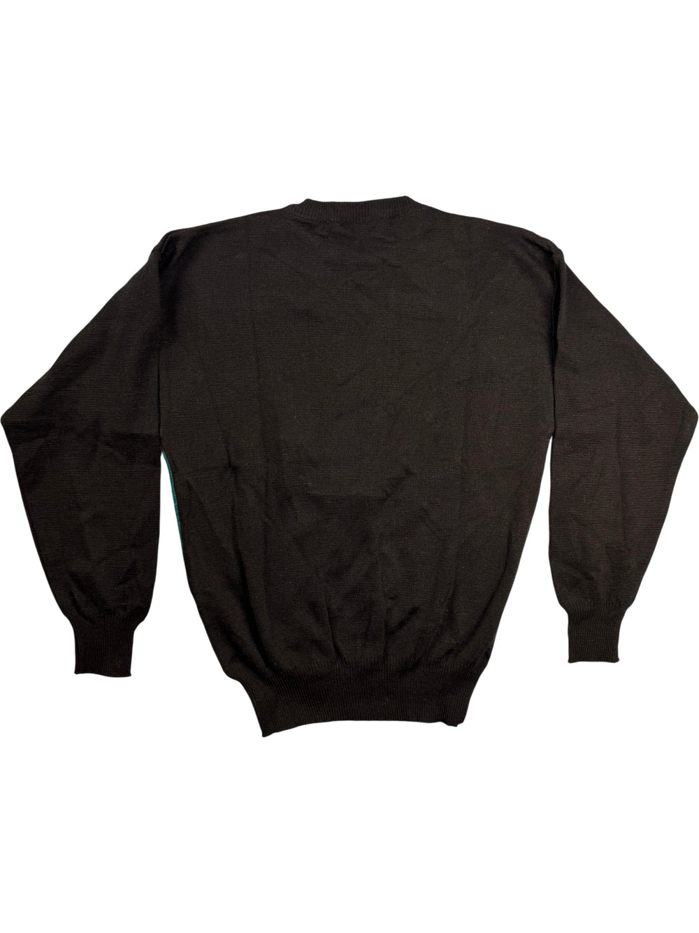 Bentley Casuals Black Colour Block Sweater - M - Think Vintage