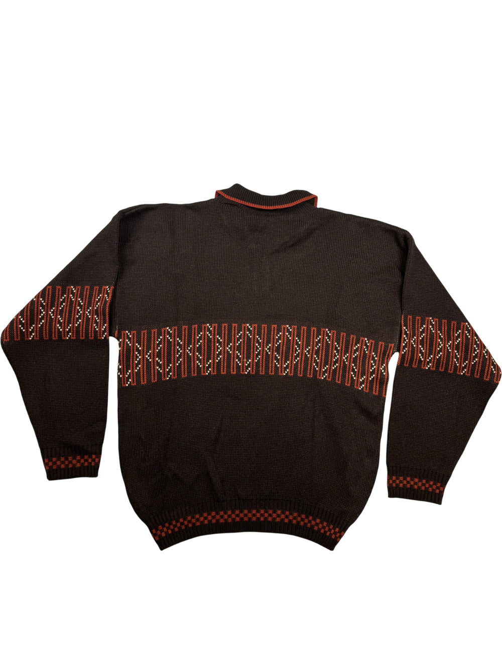 Explorer Styles Black Acrylic Sweater - M - Think Vintage