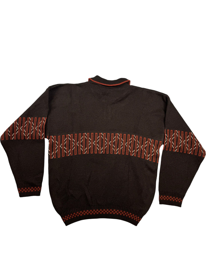 Explorer Styles Black Acrylic Sweater - M - Think Vintage