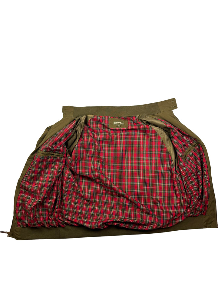 Orvis Green Bomber Jacket - XL - Think Vintage