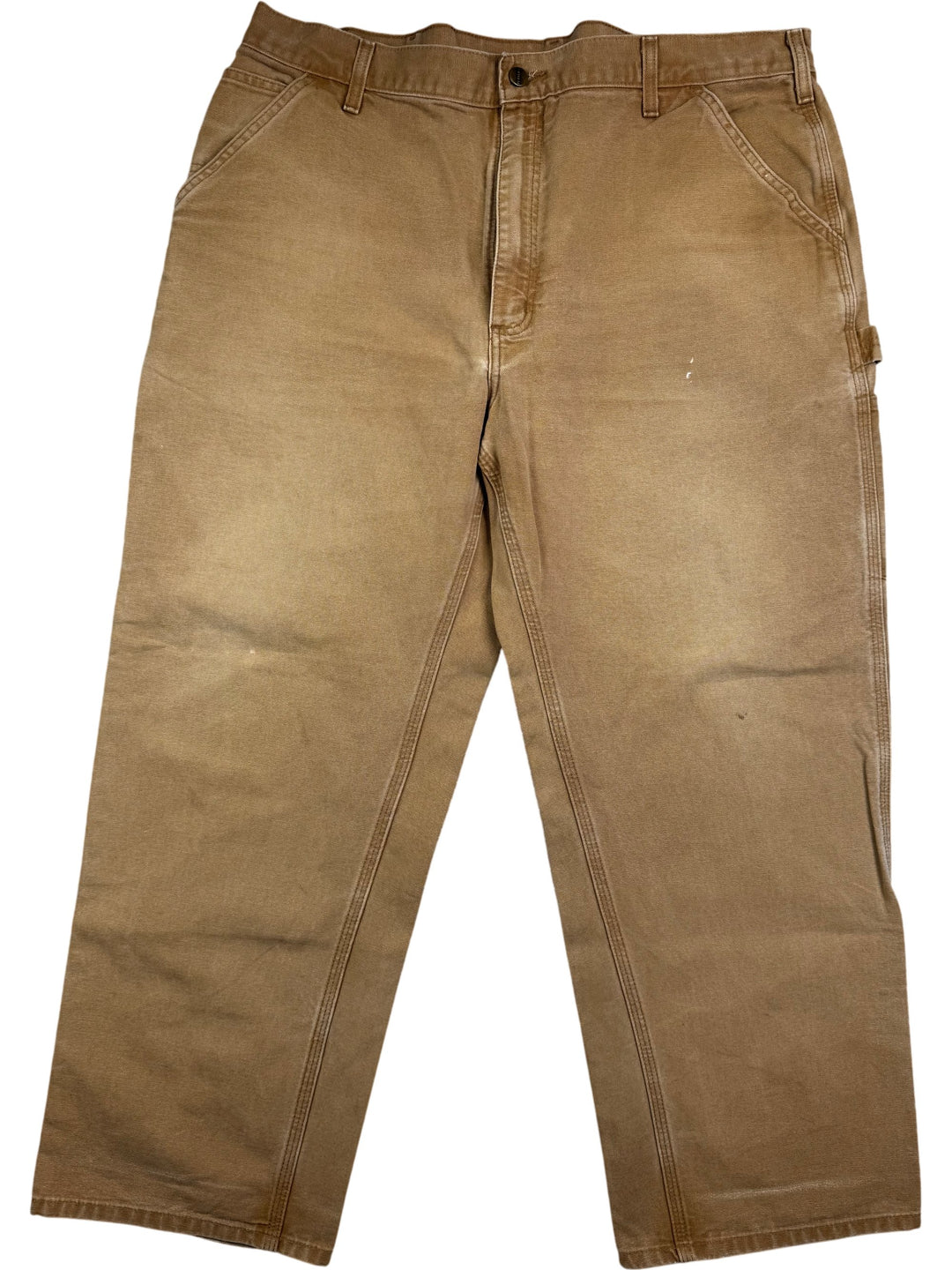 Carhartt Brown Workwear Chinos - L - Think Vintage
