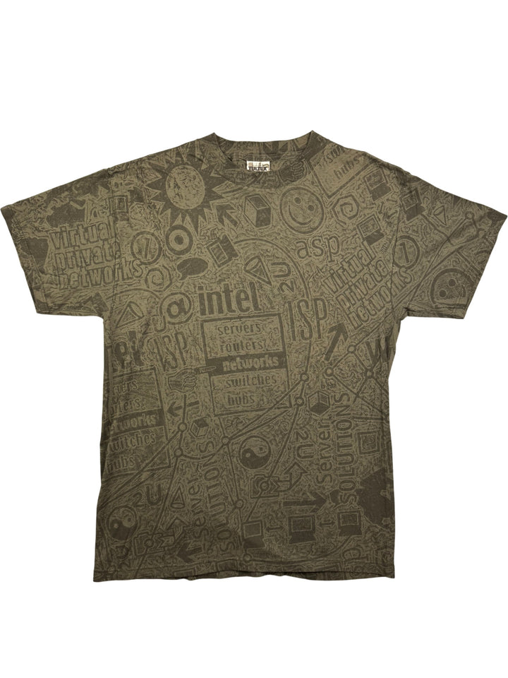 Tultex Graphic T-Shirt - L - Think Vintage