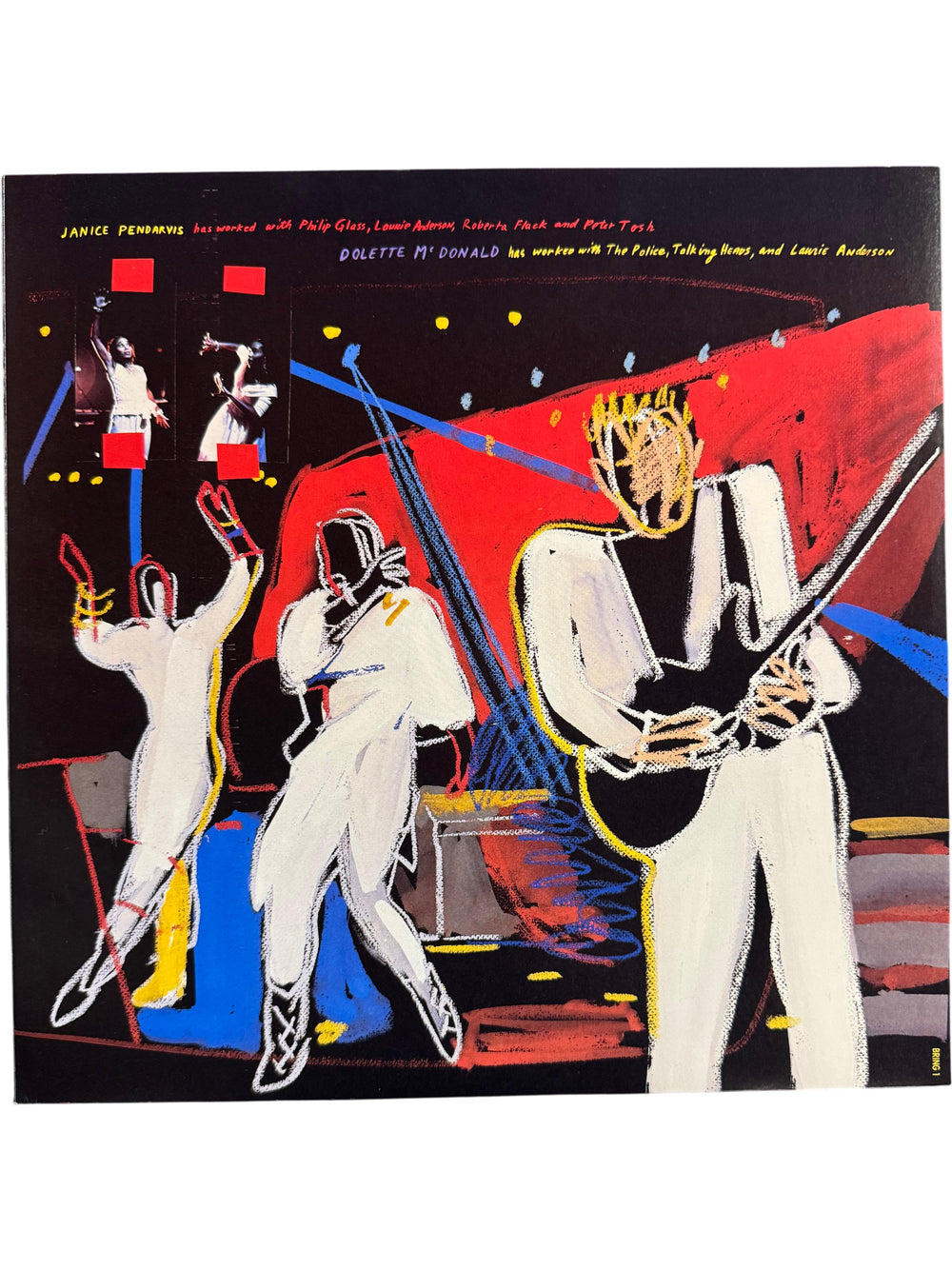 1986 Sting Bring On The Night Vinyl - Think Vintage
