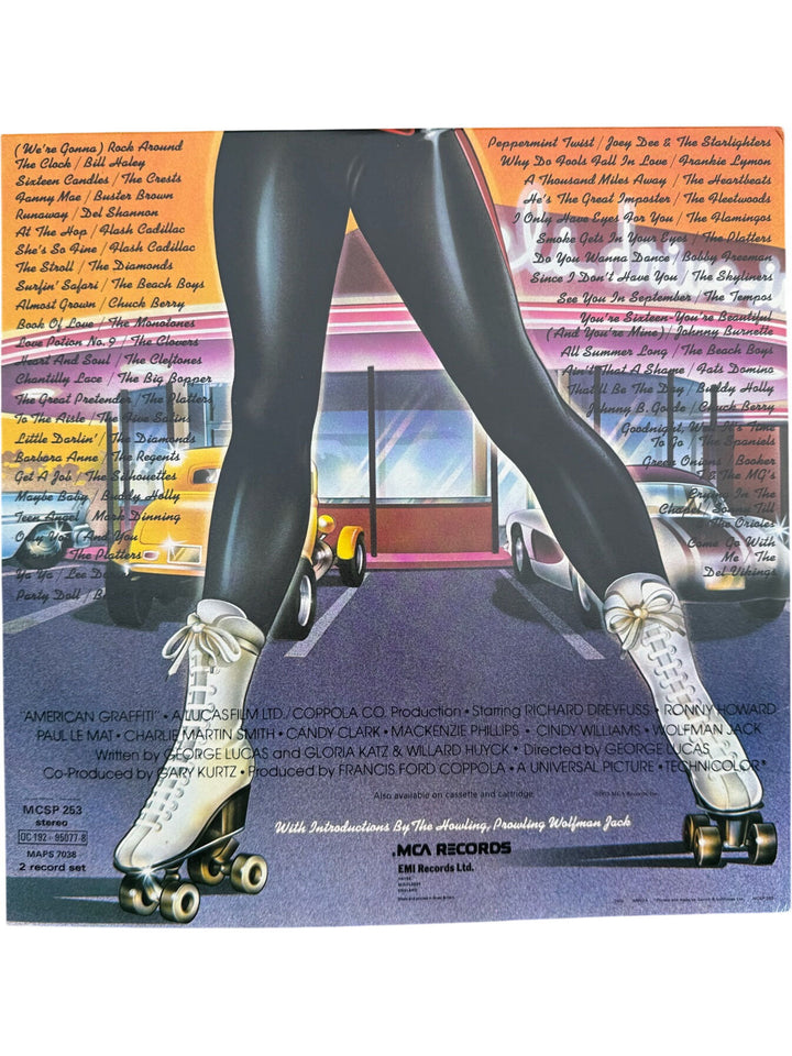 American Graffiti Soundtrack Vinyl Record- Very Good