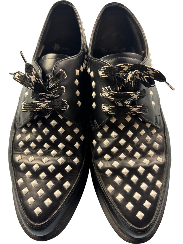 Dr Martens Black Studded Shoes