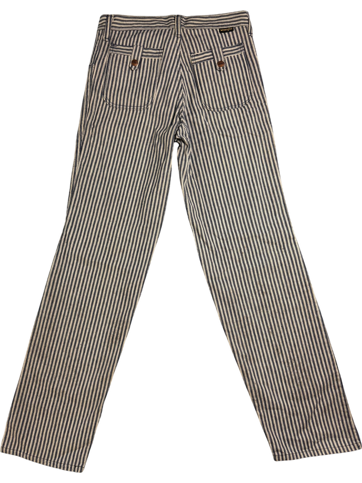 Wrangler Striped Straight Leg Jeans - Think Vintage