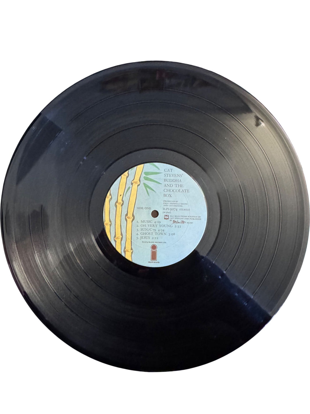 Cat Stevens Buddha And The Chocolate Box Vinyl- Very Good