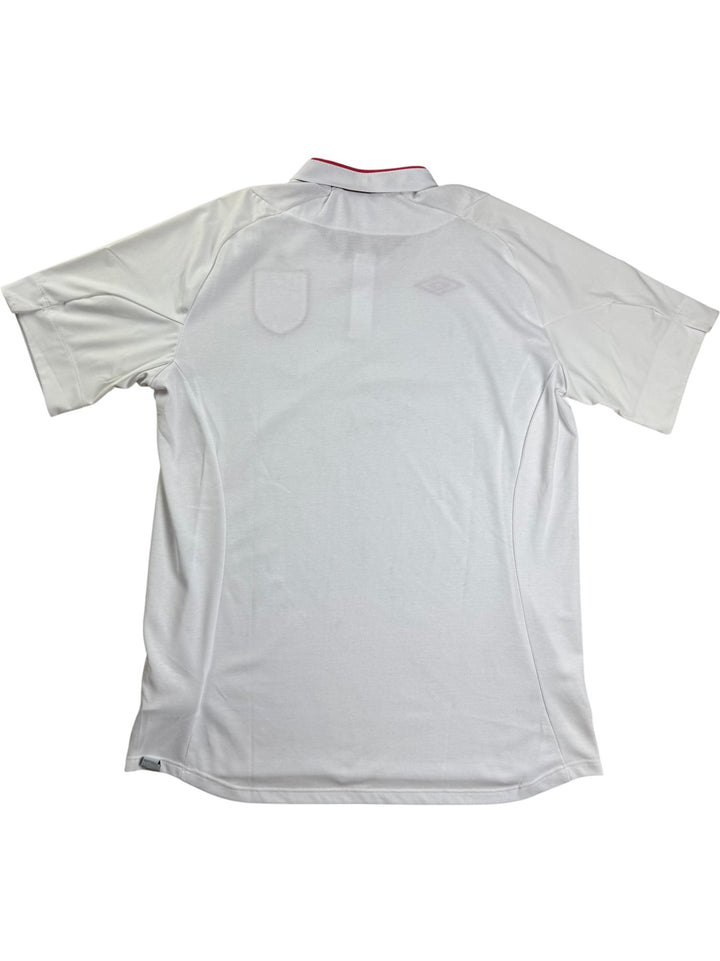 2012 England Signed Home Shirt - XL