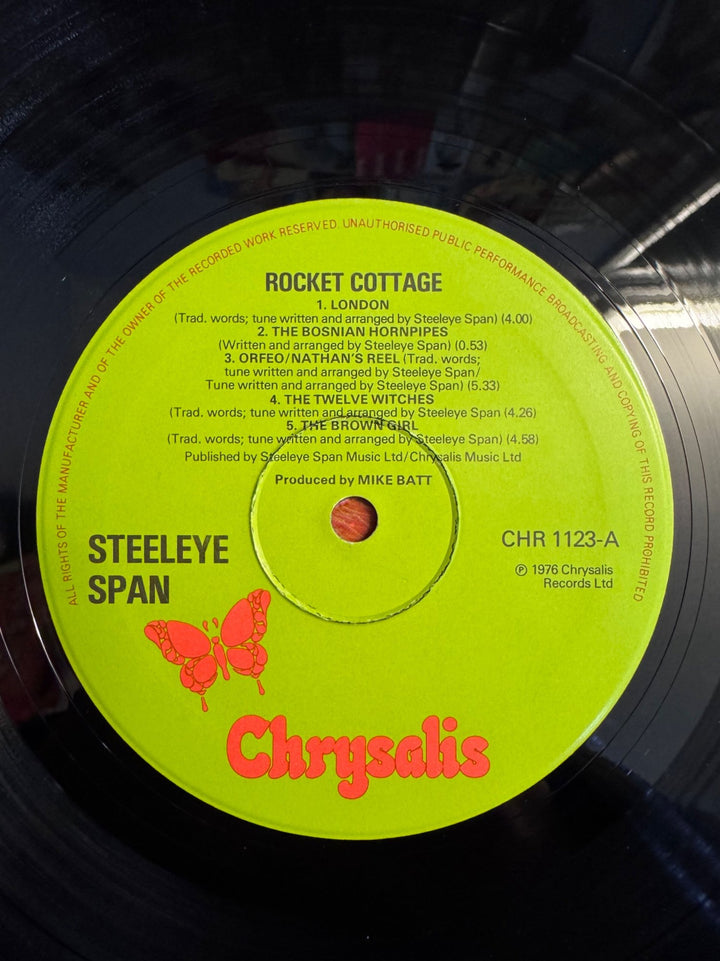 Steeleye Span Rocket Cottage Vinyl- Very Good