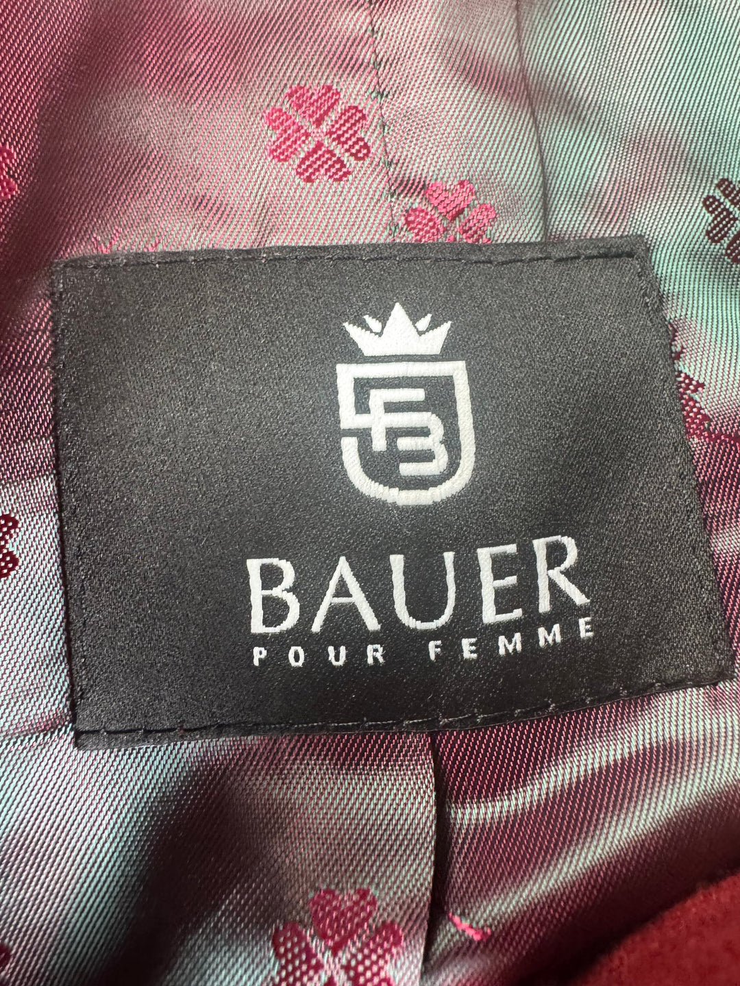 Bauer Wool Sport Jacket With Red Trim - M