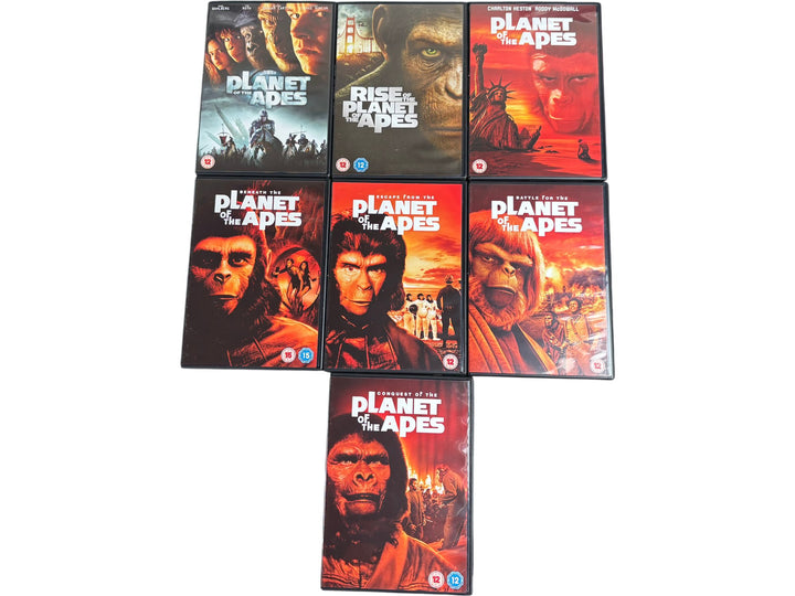 Planet Of The Apes Evolution Collection All 7 Movies DVD Box Set - Think Vintage